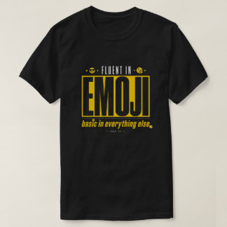 Vloeiend in Emoji Basic in Alles Behalve T-shirt |