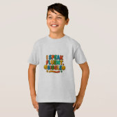 Vloeiend in Giggles Kinder T-shirt (Voorkant volledig)