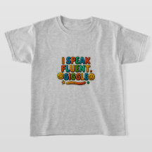 Vloeiend in Giggles Kinder T-shirt