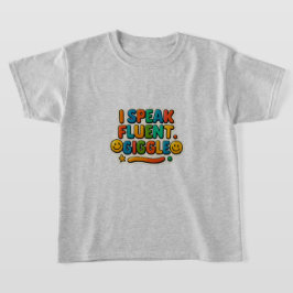 Vloeiend in Giggles Kinder T-shirt