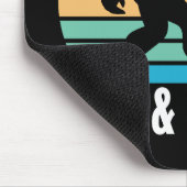 Vloeiend in Hide and Seek Funny Bigfoot Muismat (Hoek)