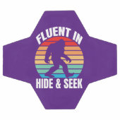 Vloeiend in Hide and Seek Funny Bigfoot Voetbal (Enkel)