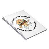 Vloeiend in talen notitieboek (Rechterzijde)