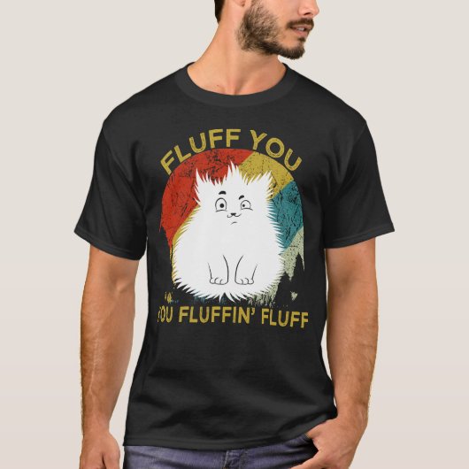 Vloeiend Kat T-shirt (Voorkant)