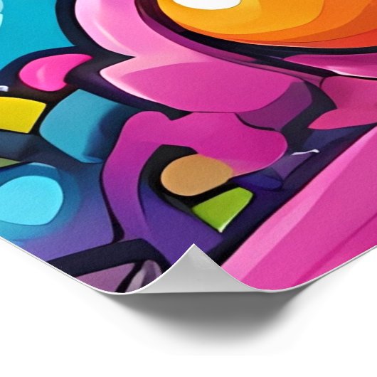 Vloeiend - Ken Gage Art Poster (Hoek)