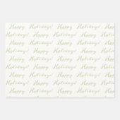 Vloeiend konijn inpakpapier vel (Voorkant 3)