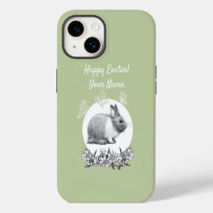 Vloeiend konijn iPhone 14 hoesje