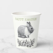 Vloeiend konijn papieren bekers (Voorkant)