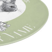 Vloeiend konijn snijplank (Hoek)