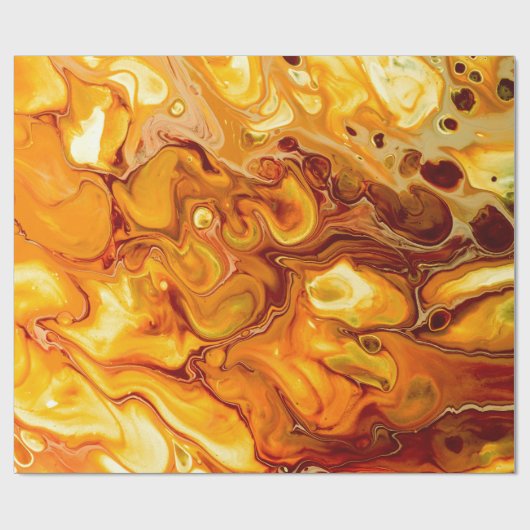 Vloeiend kunstmatig Abstract Cadeaupapier (Vlak)