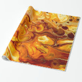 Vloeiend kunstmatig Abstract Cadeaupapier (Uitgerold)