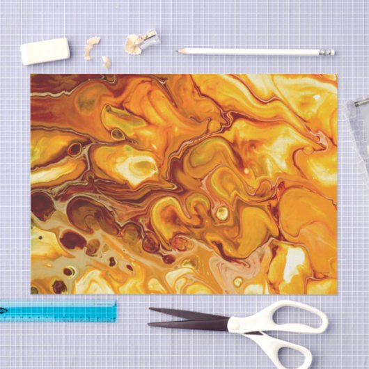 Vloeiend kunstmatig Abstract Tissuepapier (Craft)