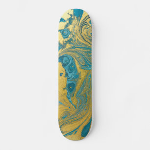 Vloeiend kunstschilderskateboard persoonlijk skateboard