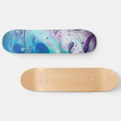 Vloeiend kunstschilderskateboard persoonlijk skateboard (Horizontaal)