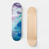 Vloeiend kunstschilderskateboard persoonlijk skateboard (Voorkant)