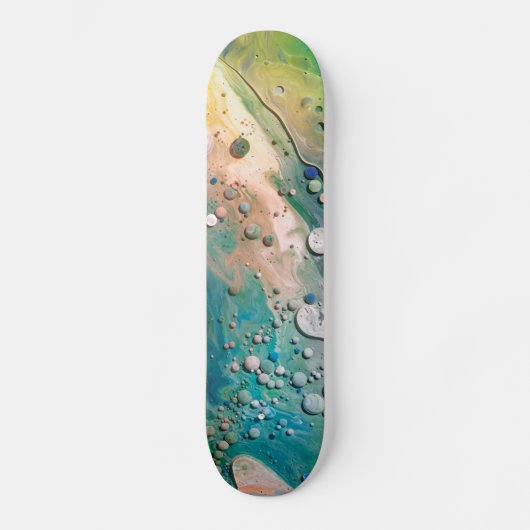 Vloeiend kunstschilderskateboard persoonlijk skateboard (Voorkant)