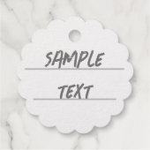 Vloeiend label (Achterkant)