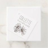 Vloeiend Logo Product Hang Labels (In situ)