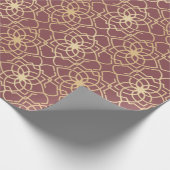 Vloeiend looppapier voor levenspatronen cadeaupapier (Hoek)