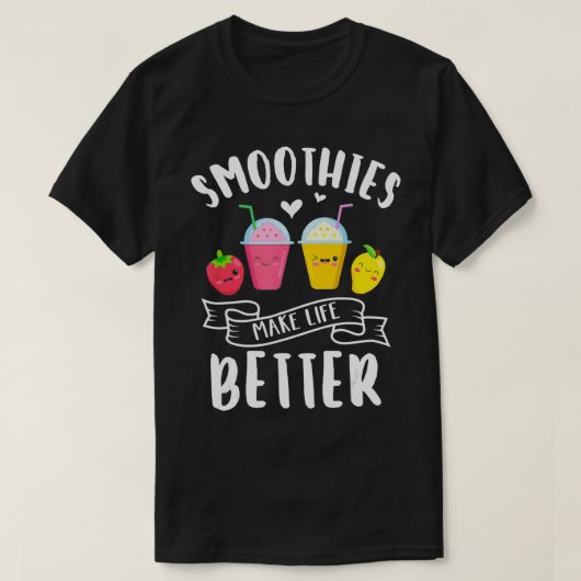 Vloeiend maken het leven beter voor groente- en fr t-shirt (Design voorkant)