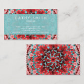 Vloeiend Mandala uniek Visitekaartje (Voorkant / Achterkant)