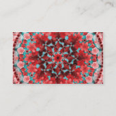 Vloeiend Mandala uniek Visitekaartje (Achterkant)