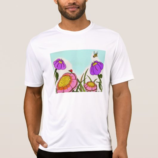 Vloeiend Mannen prestaties T-Shirt (Voorkant)