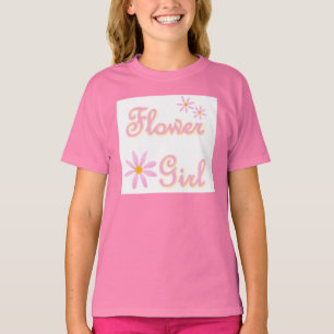Vloeiend meisje t-shirt