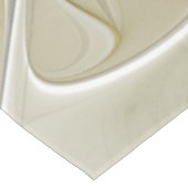 Vloeiend met goudmatige Abstracte fractale bloem Tafelkleed (Gekanteld)