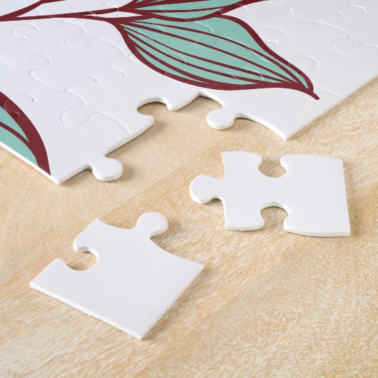 Vloeiend ontwerp reeks 2 legpuzzel (Zijkant)