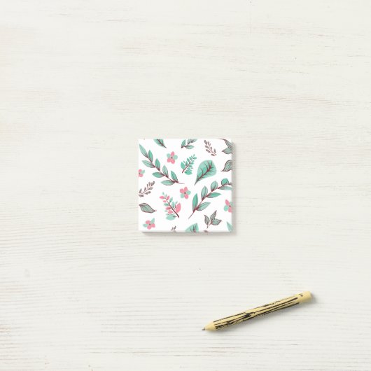 Vloeiend ontwerp reeks 2 post-it® notes (Op bureau)