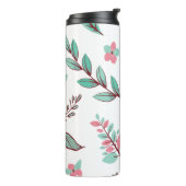 Vloeiend ontwerp Reeks 2Flower Design Series 2 Thermosbeker (Gedraaid links)