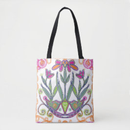 Vloeiend, over de schouder Canvas tas