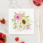 Vloeiend papier servet (Insitu)