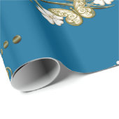 Vloeiend papier voor gouden vlinders (Rol Hoek)