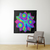 Vloeiend paradijs wandkleed (In Situ (horizontaal))