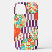 Vloeiend patroon, Japans ontwerp Case-Mate iPhone Case (Achterkant)