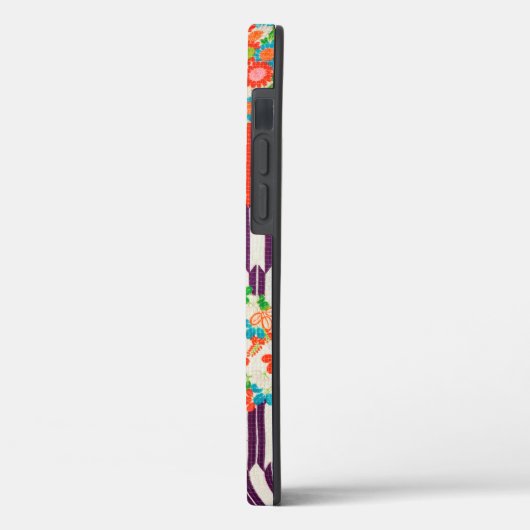 Vloeiend patroon, Japans ontwerp Case-Mate iPhone Case (Achterkant / Links)