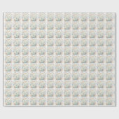 Vloeiend patroonpapier cadeaupapier (Vlak)