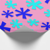 Vloeiend patroonpapier cadeaupapier (Hoek)