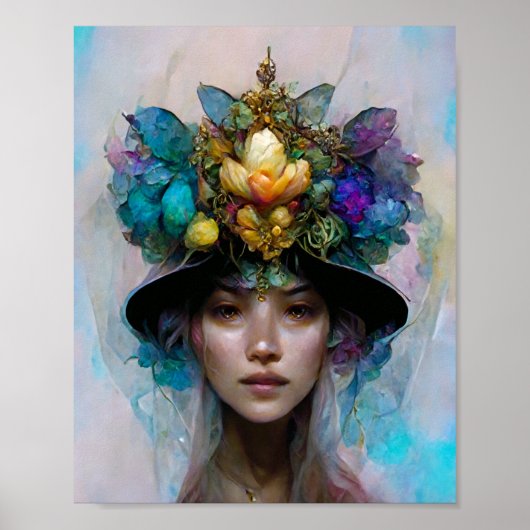 Vloeiend Pet Fantasy Art Poster (Voorkant)