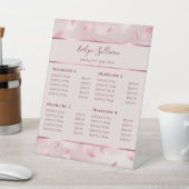 Vloeiend petaal voor Folie Prijslijst Pedestal Sig Reclamebord Met Voetstuk (Insitu)