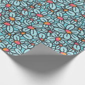 Vloeiend Pop Aqua-opvulpapier Cadeaupapier (Hoek)