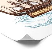 Vloeiend Poster (Hoek)