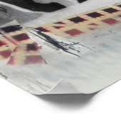 Vloeiend Poster (Hoek)