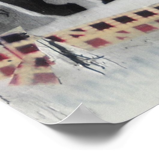 Vloeiend Poster (Hoek)