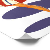 Vloeiend Poster (Hoek)