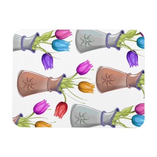 Vloeiend pottenpatroon magneet (Horizontaal)