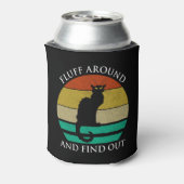 Vloeiend rond en ontdek blikjeskoeler (Blikje Achterkant)