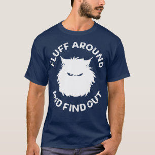 Vloeiend rond en ontdek uit Kat Lover T-shirt